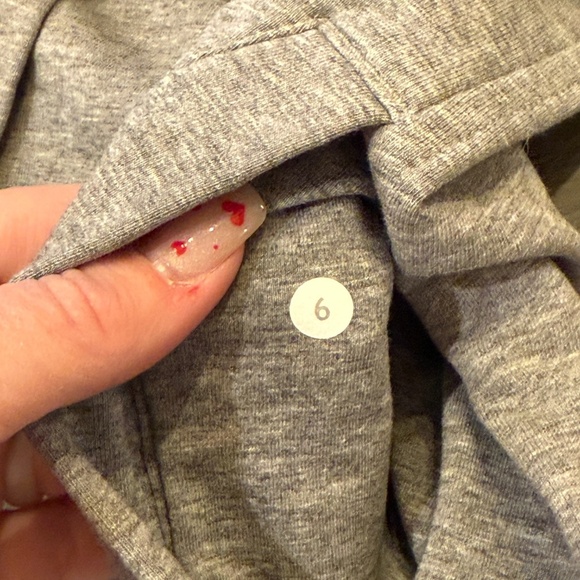 Lululemon Grey Wrap Snap Belle Sweatshirt Jacket 41998 - Picture 13 of 14